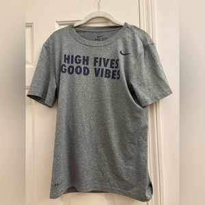 Small Nike grey workout shirt